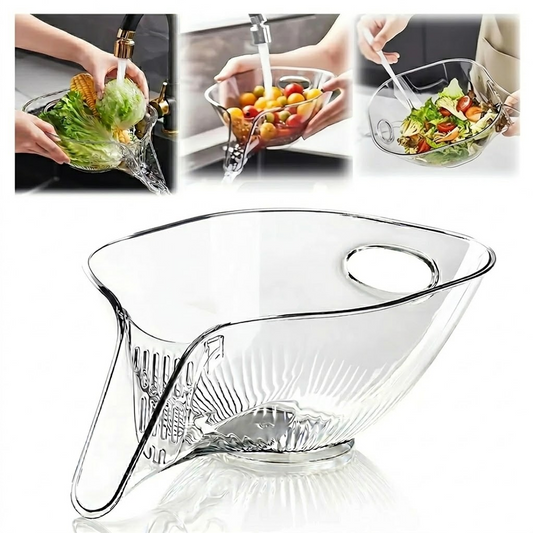 Drain Basket with Jumpstart Sale Spout, Kitchen Sink Strainer Drainage Basket Funnel for Food